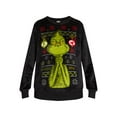 thumbnail image 5 of The Grinch Women’s Minky Fleece Graphic Sleep Top, Sizes S-3X, 5 of 5
