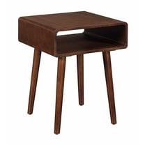 Convenience Concepts Napa End Table with Shelf, Espresso