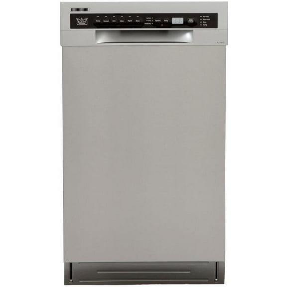 Kucht Professional 18" Stainless Steel Front Control Dishwashers in Silver
