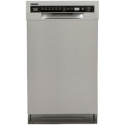Kucht Professional 18" Stainless Steel Front Control Dishwashers in Silver