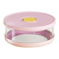 thumbnail image 2 of Border Student Bento Box Children Sealed Fruit Box Salad Box Work Microwave Lunch Box Chopsticks Dip Container Cute Kids Bento Lunch Box, 2 of 6