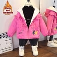 thumbnail image 1 of LOVZFMLL Jackets for Girls Kids's Winter Fleece Jacket 8-10 Years, 1 of 3