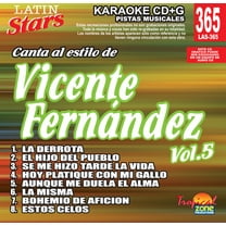 Karaoke Latin Stars 365 Fernandez Vicente  Vol.5