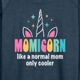 thumbnail image 3 of Instant Message - Momicorn Lightweight French Terry Wide Neck Long Sleeve Graphic Shirt, 3 of 6