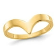 thumbnail image 1 of 14K Yellow Gold Chevron Wedding Ring Band, 1 of 4