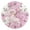 Gold, variant on Pinkish Unicorns Clouds with Hearts Round Wall Clock Silent Analog Battery Operated Black Pointer Home Decor 9.84" Diameter