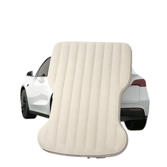 Customized Self-Inflating Mattress for Tesla Model Y and Model 3 (2021–2025), Comfortable Car Sleeping Pad with Cordless Rechargeable Air Pump