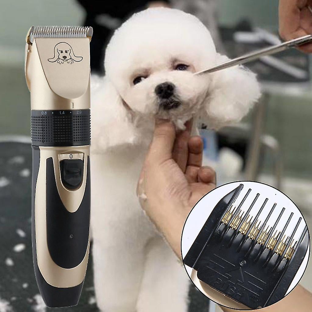 Professional Animal Hair Trimmer Dogs Cat Battery Ceramic Clipper