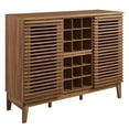 thumbnail image 3 of Modway Render Particleboard and Laminate Bar Cabinet in Walnut, 3 of 8