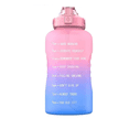 thumbnail image 1 of Botella Deportiva Malubero 2200ml Con Marcador de Tiempo Rosa Con Azul degradado, 1 of 3