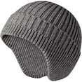 thumbnail image 1 of LinYooLi Bonnet Femme Hiver Chaud Tricoté avec Rabat d'Oreille Bonnet Crâne Tricoté Temps Froid, 1 of 3