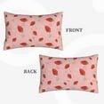 thumbnail image 4 of Fotbe Cute Strawberry C Pillow Cases - Envelope Closure - Luxury, Extra Soft, Cooling Pillow Covers - Wrinkle, Fade, Stain Resistant-16"x24", 4 of 8