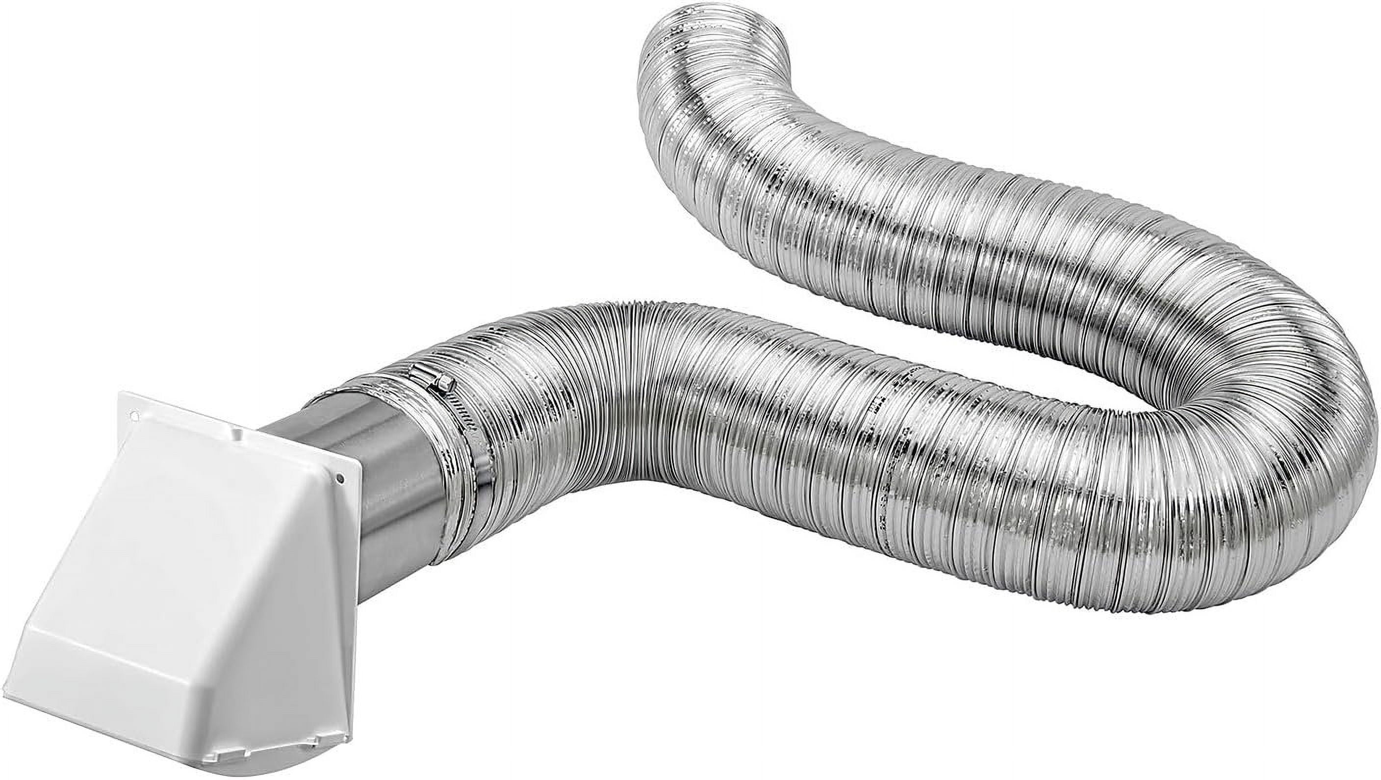 Lambro Duct Vent Kit 1375W-R - Fire-Resistant - Multicolor — Residential Use, Standard Application