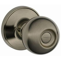 Dexter by Schlage J40CNA620 Corona Bed and Bath Knob, Antique Pewter