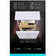 thumbnail image 3 of Gabinete simple moderno, caja fuerte oculta de acero, 68cm, contraseña de huella digital inteligente incorporada, 3 of 4