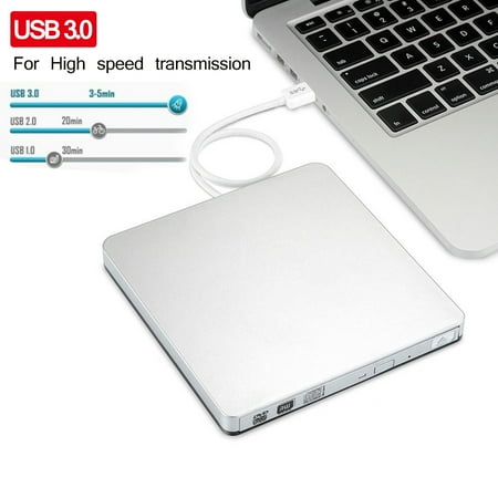 USB 3 0 External CD DVD RW Drive Burner Writer Reader for 