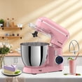 thumbnail image 4 of Honinst 6.5 QT Electric Stand Mixer, 10+P Speeds Lightweight with Tilt-Head Kitchen Stand Mixer, Dough Hook, Whisk, Beater and Bowl, Food Mixer for Baking, Cake and Most Home Cooks, 4 of 9