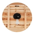 thumbnail image 3 of Better Homes & Gardens Wood Planks Clock, Natural Stain Finish, WMC222N, 3 of 6
