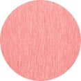thumbnail image 1 of Ahgly Company Indoor Round Abstract Red Contemporary Area Rugs, 4' Round, 1 of 4