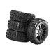 thumbnail image 4 of Juego de 4 ruedas y neumáticos RC de repuesto Baoblaze conjunto de modificación RC neumáticos para coche RC, 4 of 8