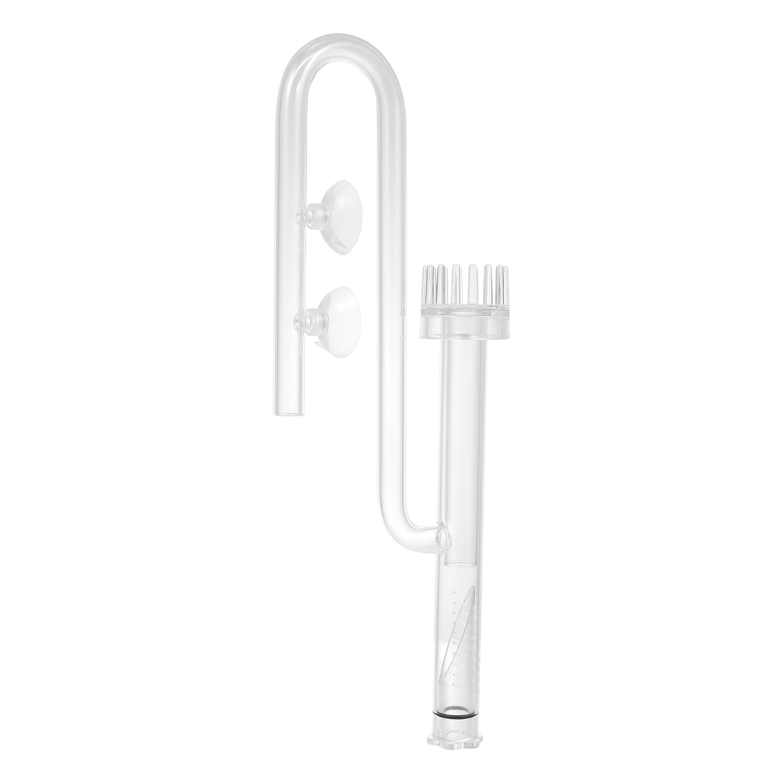 OUNONA Lily Pipe Glass Skimmer Pipe Pipes Protein Tank Fish Inflow Mini