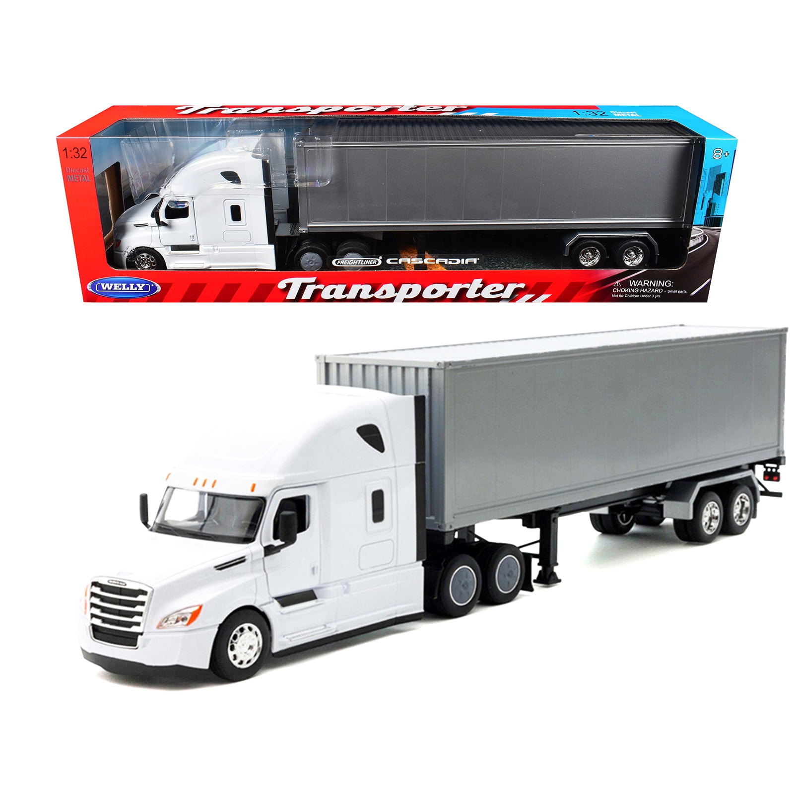 Freightlinerトレーラー 模型 #玩具＃＃ギフト＃ Freightliner Cascadia Truck Black 