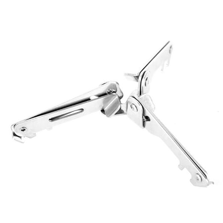 

MABOTO Stainless Steel Folding Triangular Stable Bracket Outdoor Camping Gas Tank Support Portable Holder