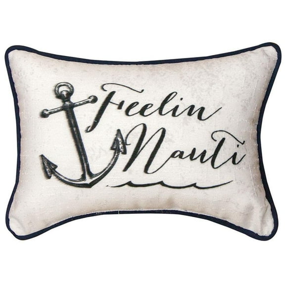 Manual Feelin' Nauti Word Pillow