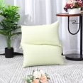 thumbnail image 5 of PiccoCasa 2pcs Checkered Grid Style Plaid Throw Pillow Cushion Cover for Home Office Car Decorative 18 x 18 Inch Green and White 12" x 20", 5 of 7