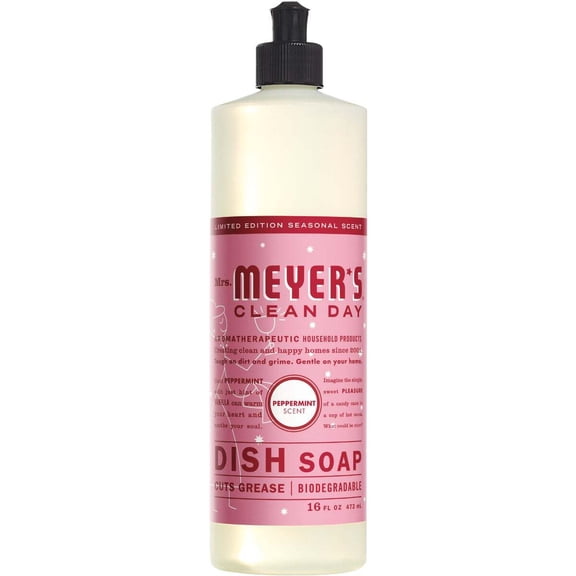 Mrs. Meyer´s Clean Day Dish Soap, Peppermint, 16 oz