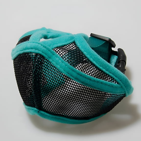 GASTROPOD Short Snout Dog Muzzle,Adjustable Breathable Anti-Biting Mouth Cover for Small Medium Dogs