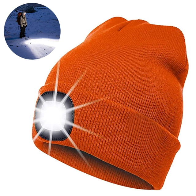 pieza de luz de visera recargable con sensor de movimiento - COB LED Clip en la luz del sombrero - Linterna frontal con luz roja para pescar, correr, acampar, leer Ormromra 221696-3