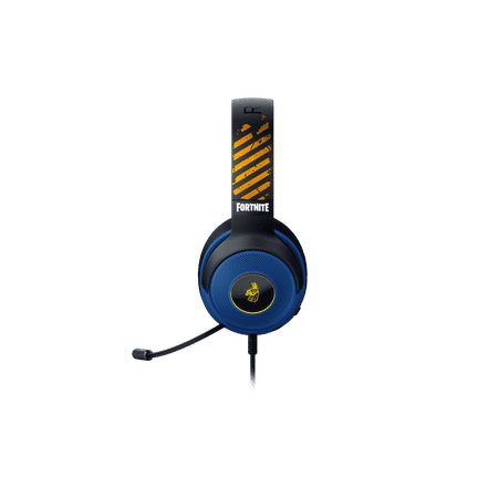 Razer - Kraken V3 X Wired Gaming Headset - Fortnite Edition - Blue
