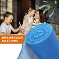 thumbnail image 3 of 12" x 140" Air Vent Filters Kit - Cut to Size Floor Vent Filters for home. MERV 8 Electrostatic Air Filter Roll & Adhesive Hook Tape(30+ Filters), 3 of 5