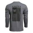 thumbnail image 2 of VORTEX Adult Male Salute T-Shirt, Color: Titanium Heather, Size: 3XL, 2 of 5
