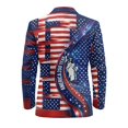 thumbnail image 6 of Psesaysky Statue Of Liberty 250 Year Print Men's Blazers & Suit Jackets, Lightweight Single Button Suit Jacket Long Sleeve Polyester Sport Coat for Prom, 6 of 8