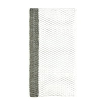 Garden Craft 48 in. x 25 ft. Galvanized Fence Hex Netting