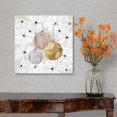 thumbnail image 4 of Great Big Canvas "Sophisticated Christmas IV"  by Grace Popp Peach Dark Gray   Wrapped Canvas Print Wall Artwork, 4 of 7