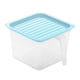thumbnail image 1 of Contenedor Hermético Transparente para Alimentos con Tapa Sellada, Caja Organizadora de Cocina para Refrigerador para Frutas, Cereales, Granos, Frasco Conservador de Frescura 1 Unidad, 1 of 4
