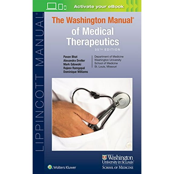Pre-Owned The Washington Manual of Medical Therapeutics (Paperback) 1469890240 9781469890241