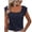 Navy, variant on Womens Summer Tops Womens Western Clothing Loose Ladies Blouses Dressy Casual Trendy Cute T Shirts Womens Summer Fashion Short Sleeve Tops