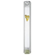 A&S Mezuzot Mezuzah Plastic-Lucite Waterproof Gold Shin Jewish Home Blessing Protection Cover (3, 15cm-6inch)