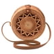thumbnail image 1 of Bolsa de Playa XMLMRY Rattan para Mujer, Hobo Redonda Mediana Dorada, 1 of 5
