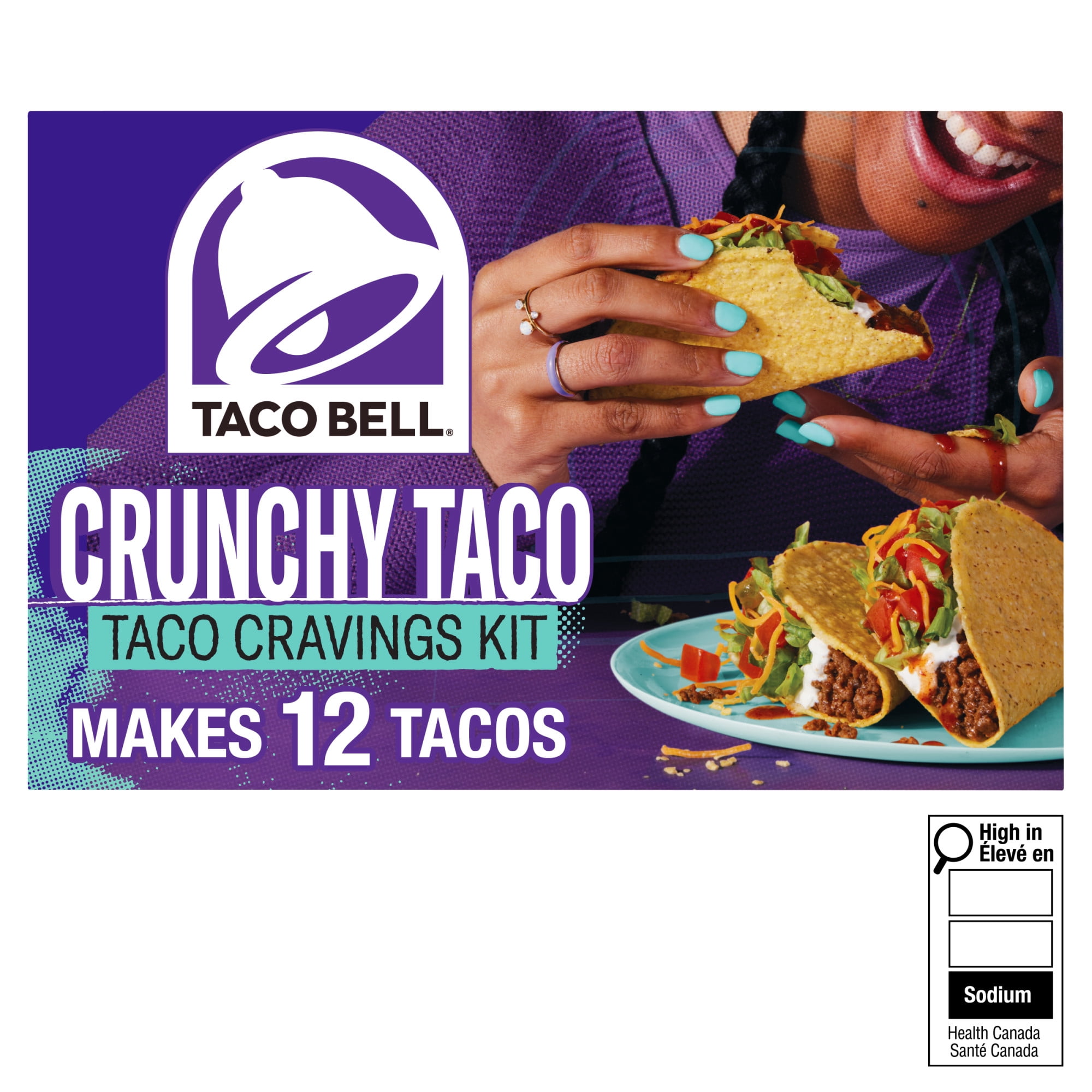 Taco Bell Crunchy Taco Cravings Kit, 260 G Box 420g
