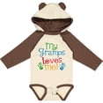 thumbnail image 3 of Inktastic My Gramps Loves Me Boys or Girls Long Sleeve Baby Bodysuit, 3 of 5