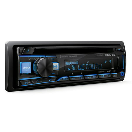 Alpine CDE-172BT 200W Advanced Bluetooth CD/USB/MP3 Car Audio Stereo (Best Alpine Bluetooth Head Unit)