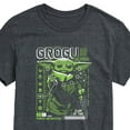 thumbnail image 3 of Star Wars - The Mandalorian Grogu Digital - Men's Short Sleeve Graphic T-Shirt, 3 of 5