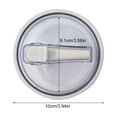 thumbnail image 3 of Cup Lid Pp Cup Lid Water Cup Replacement Lid Cup Replacement Lid Replacement Covers Clear Replacement Lids | Drink Cup Replacement Lids Cup Mouth for 40 Oz Water, 3 of 3