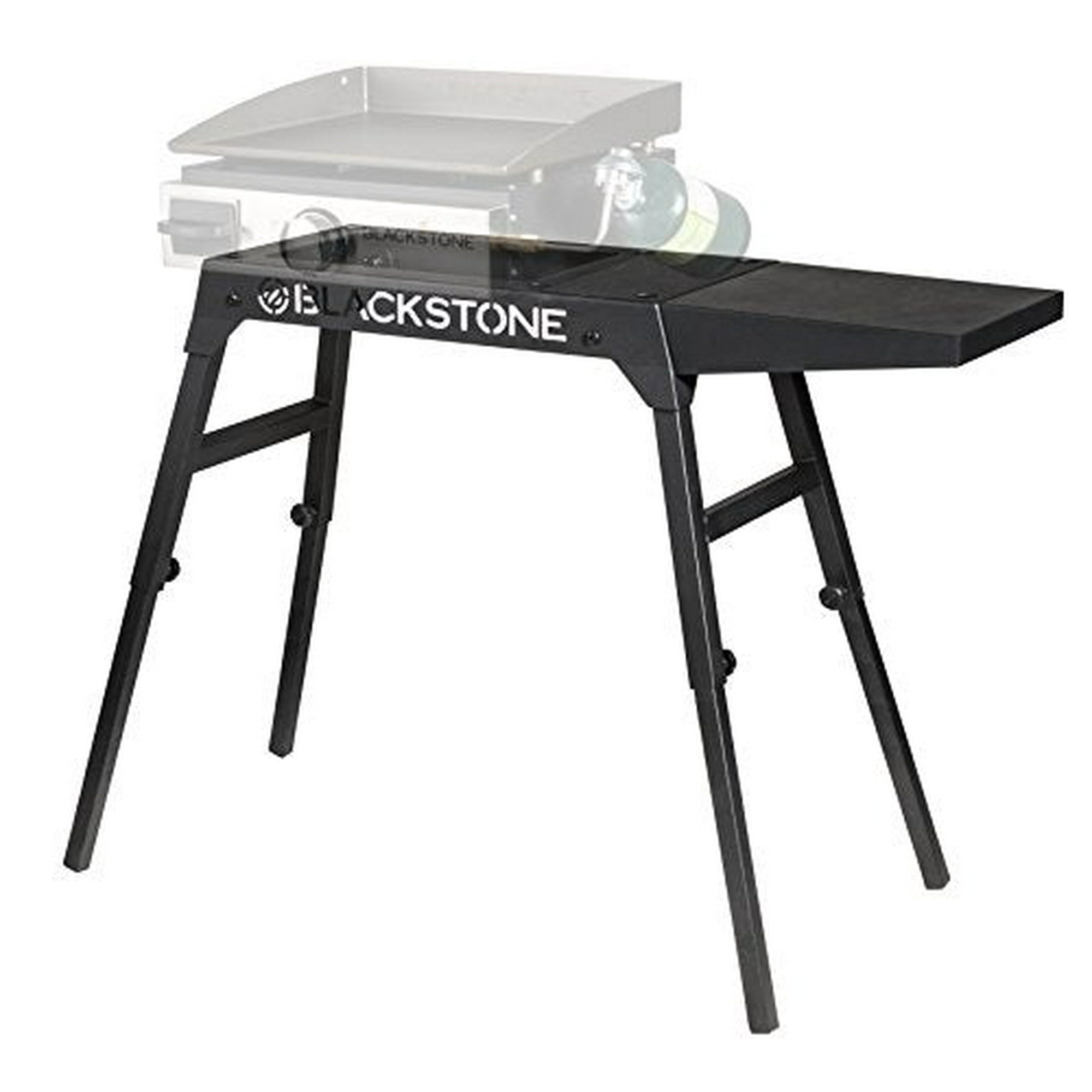 Blackstone 5013 Universal Griddle Stand Size 17 22 Leg Side Shelf Is Made To Fit Either The 17 Or 22 Table Top Black