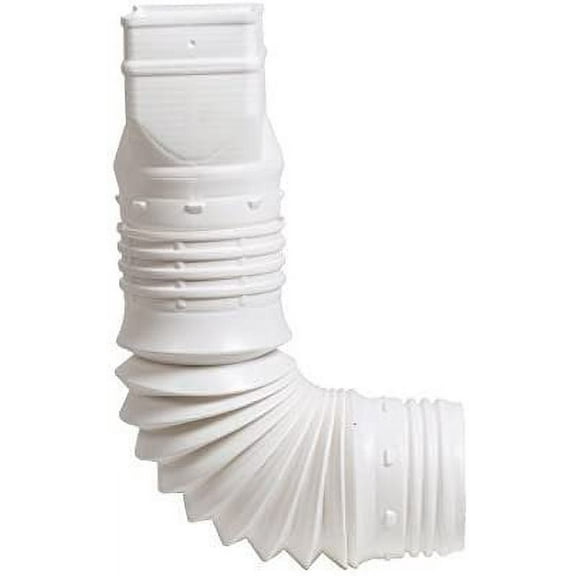 Flex-A-Spout 5 " Plastic White